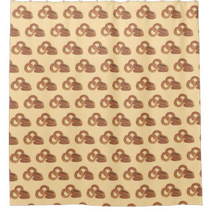 Fried Onion Rings Junk Fast Food Foodie Print Shower Curtain