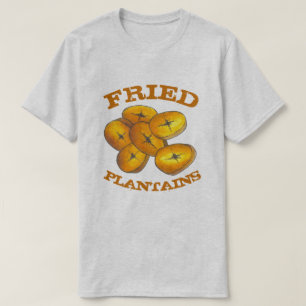 Fried Plantains Bananas Jamaican Caribbean Cuisine T-Shirt