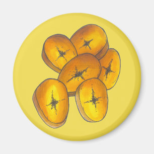 Fried Plantains Cooking Bananas Caribbean Food Magnet