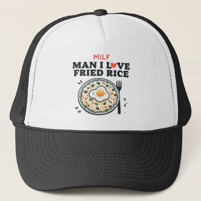 Fried Rice  Trucker Hat (Front)