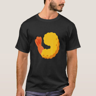 Fried Shrimp Shrimp Tempura Prawn Costume T-Shirt