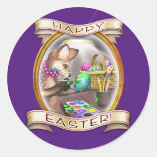Frieda Tails Easter stickers