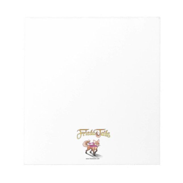 Frieda Tails notepad (Front)