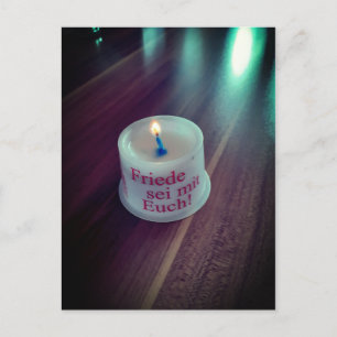 Friede sei mit Euch christliche Postcard