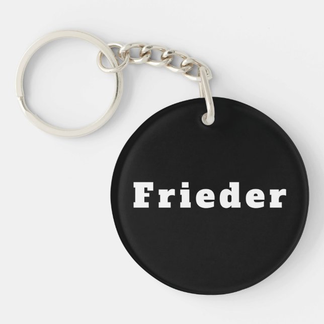 Frieder Key Ring (Front)