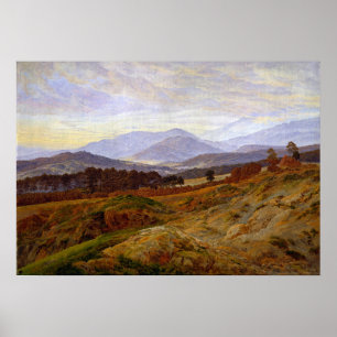 Friedrich - Mountain In Giant Mountains Poster