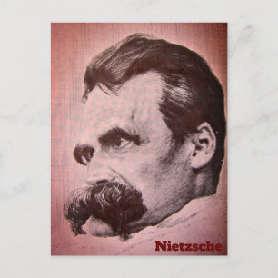 Friedrich Nietzsche (drawn by Hans Olde) Postcard