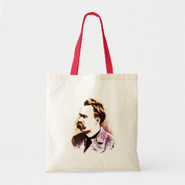 Friedrich Nietzsche Tote Bag (Front)