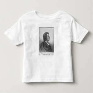 Friedrich Schiller engraved by Massol Toddler T-Shirt