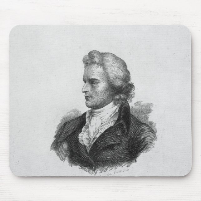 Friedrich Schiller Mouse Pad (Front)