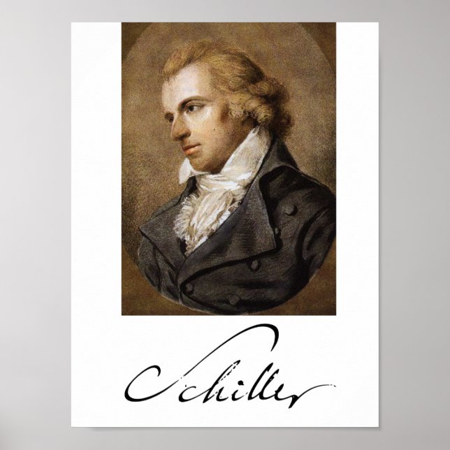Friedrich Schiller Poster (Front)