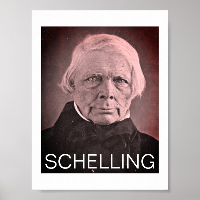 Friedrich Wilhelm Joseph Schelling Poster (Front)