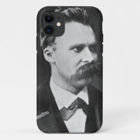 Friedrich Wilhelm Nietzsche (1844-1900) 1873 (b/w