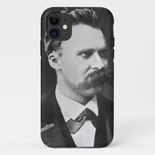 Friedrich Wilhelm Nietzsche (1844-1900) 1873 (b/w Case-Mate iPhone Case