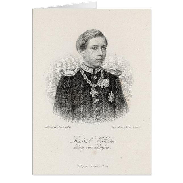 Friedrich Wilhelm, Prinz von Preussen (Front)