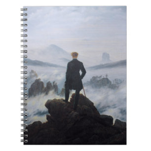 Friedrich's Wanderer above the sea of fog Notebook