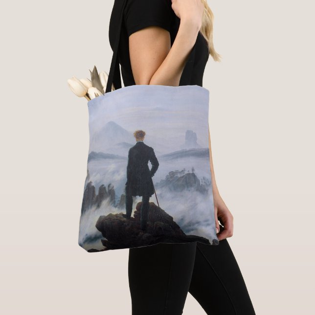 Friedrich's Wanderer above the sea of fog Tote Bag (Close Up)