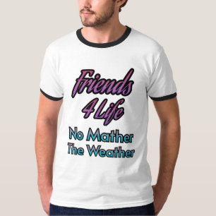 Friend 4 Life T-Shirt Best Friend Forever Gift Tee