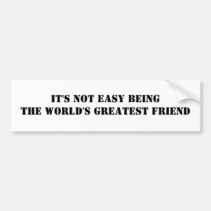 Friend Bumper Sticker