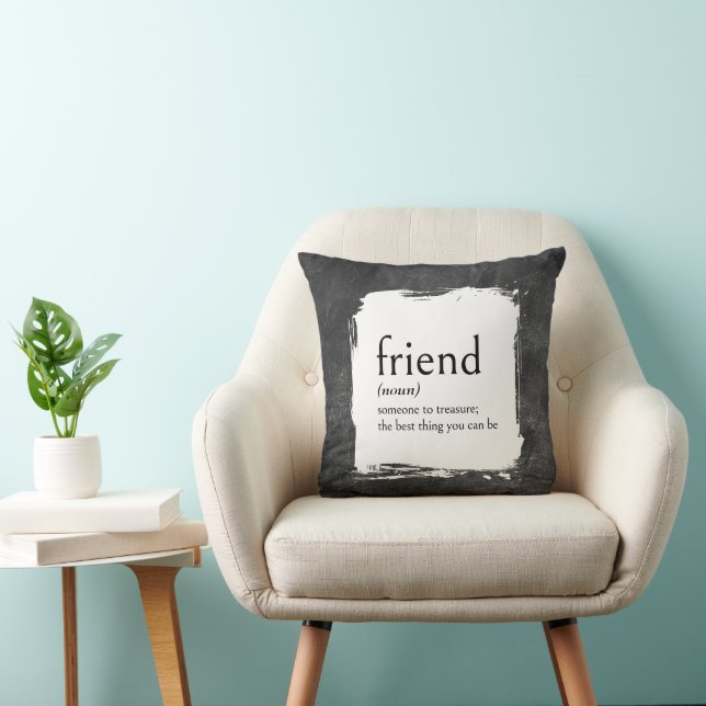 FRIEND Dictionary Definition Cushion (Chair)