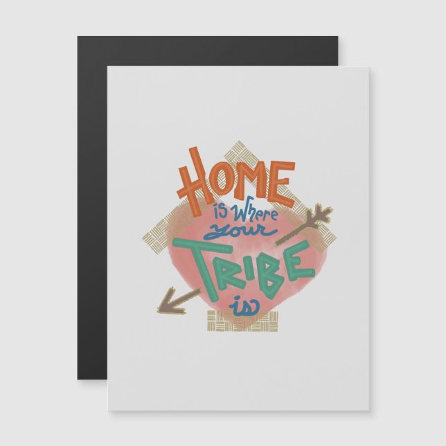 Friend Family thin magnet (Front/Back)