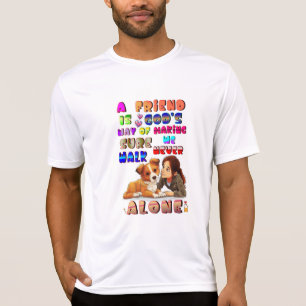 Friend Gods Way Of Making Sure We Never Walk Alone T-Shirt