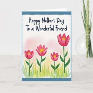 Friend Mothers Day Art Card