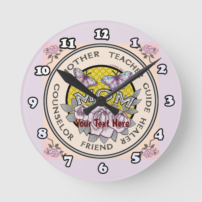 Friend Mum  clock (Front)