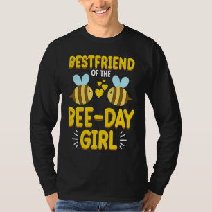 Friend Of Bee Day Girl Honey Beekeeper Beekeeping  T-Shirt
