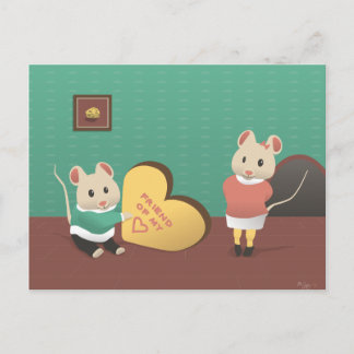 Friend of my Heart Postcard