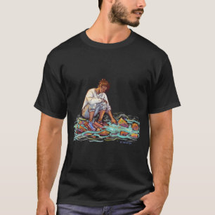 Friend Of The Birthday Boy Fishing Lover B-day Par T-Shirt
