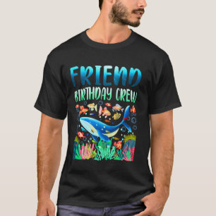 Friend Of The Birthday Boy Sea Fish Ocean Animals T-Shirt
