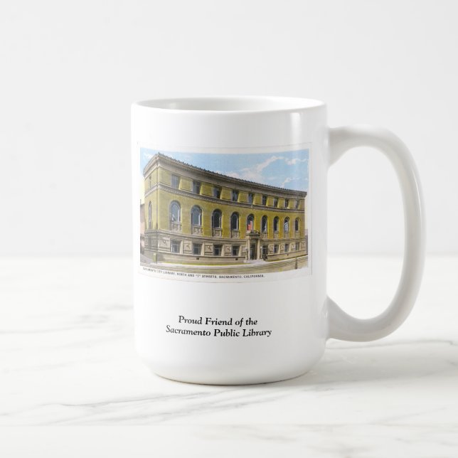 Friend of the Library Mug (Right)