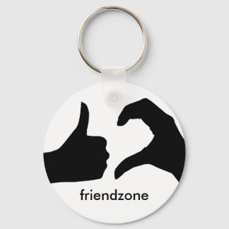 Friend zone key ring