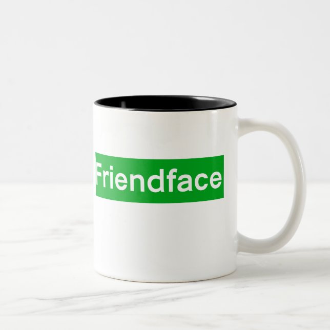 Friendface Mug (Right)