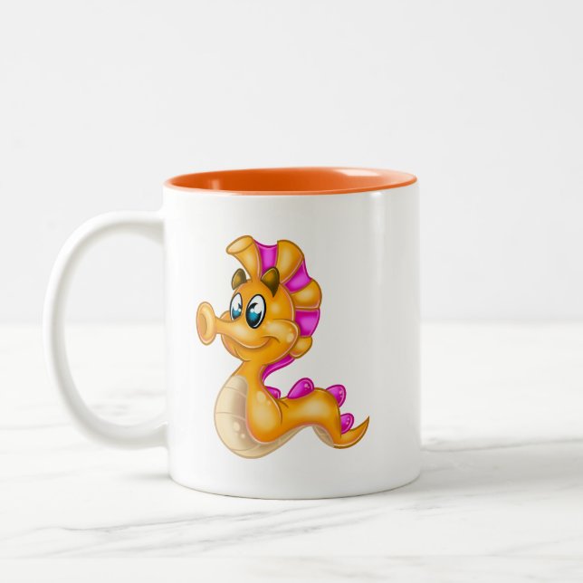 FriendFish cartoon mug Yo-Yo (Left)