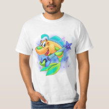 FriendFish cute cartoon fish shirt