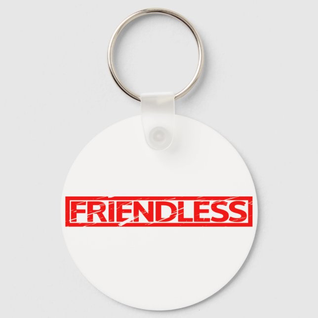 Friendless Stamp Key Ring (Front)