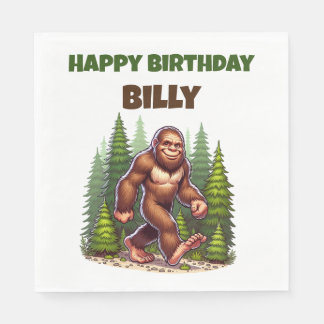 Friendly Bigfoot  Napkin