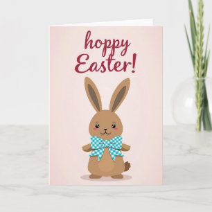 Friendly Bunny Greeting Card