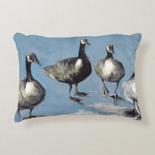 Friendly Canada Geese 2012 Decorative Cushion