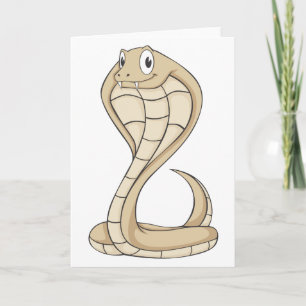 Friendly Cobra Card