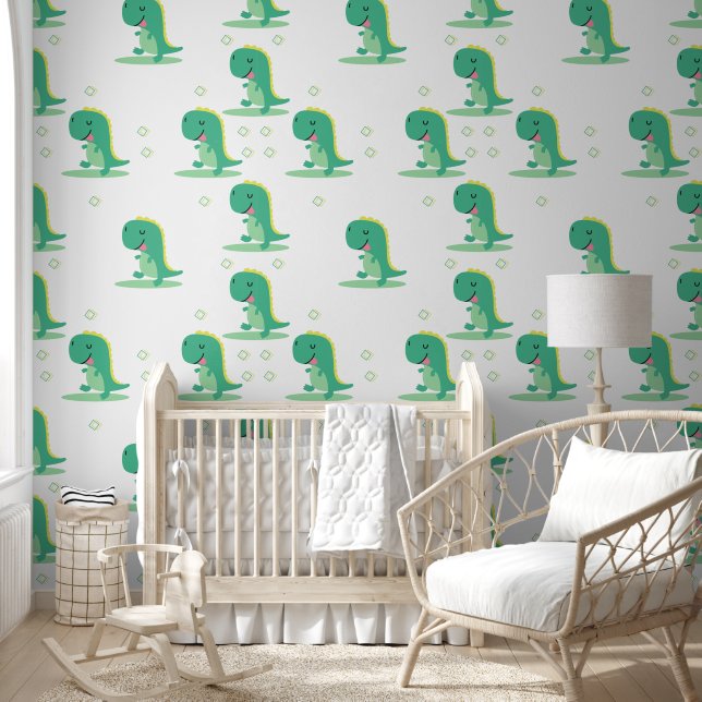 Friendly Dinosaur Adventure Wallpaper (Kids)