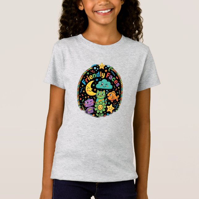Friendly Faces T-Shirt (Front)