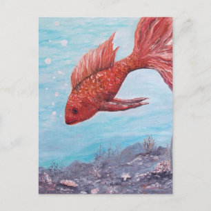 Friendly Fish Greeting card
