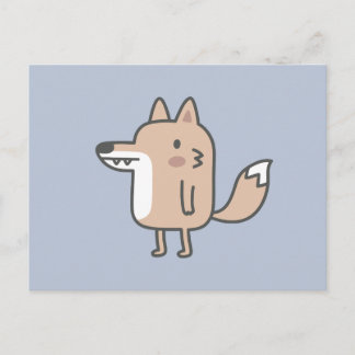 Friendly Fox Postcard