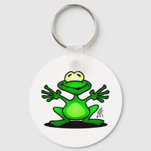 Friendly Frog Key Ring
