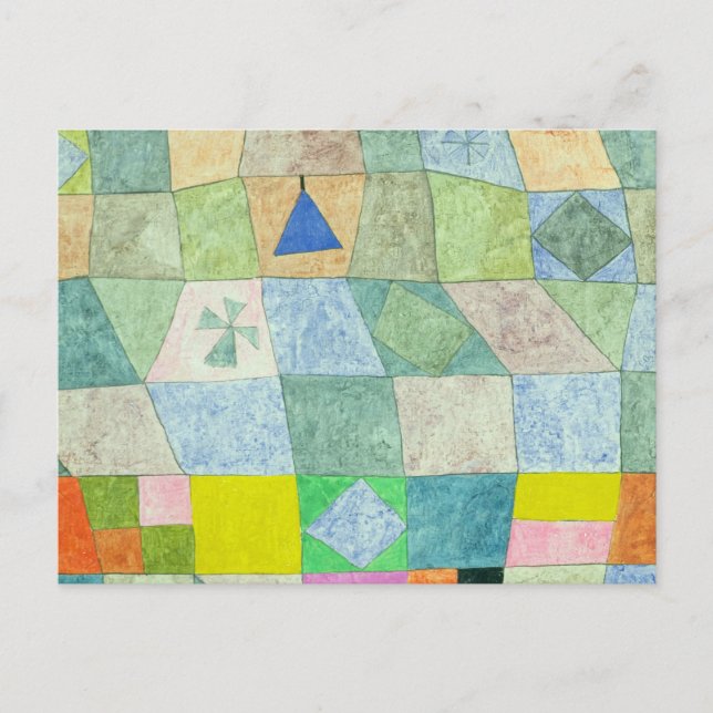 Friendly Game, 1933 by Paul Klee Postcard (Front)