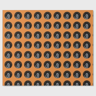 Friendly Ghost (Happy Halloween) Wrapping Paper