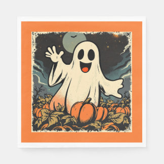 "Friendly Ghost" Replica Circa 1950's Napkin